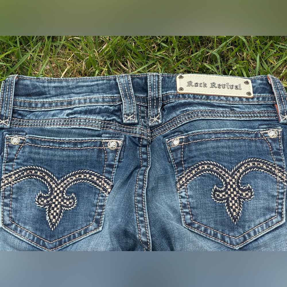 Rock revival straight legged jeans style Alanis - Picture 5 of 7